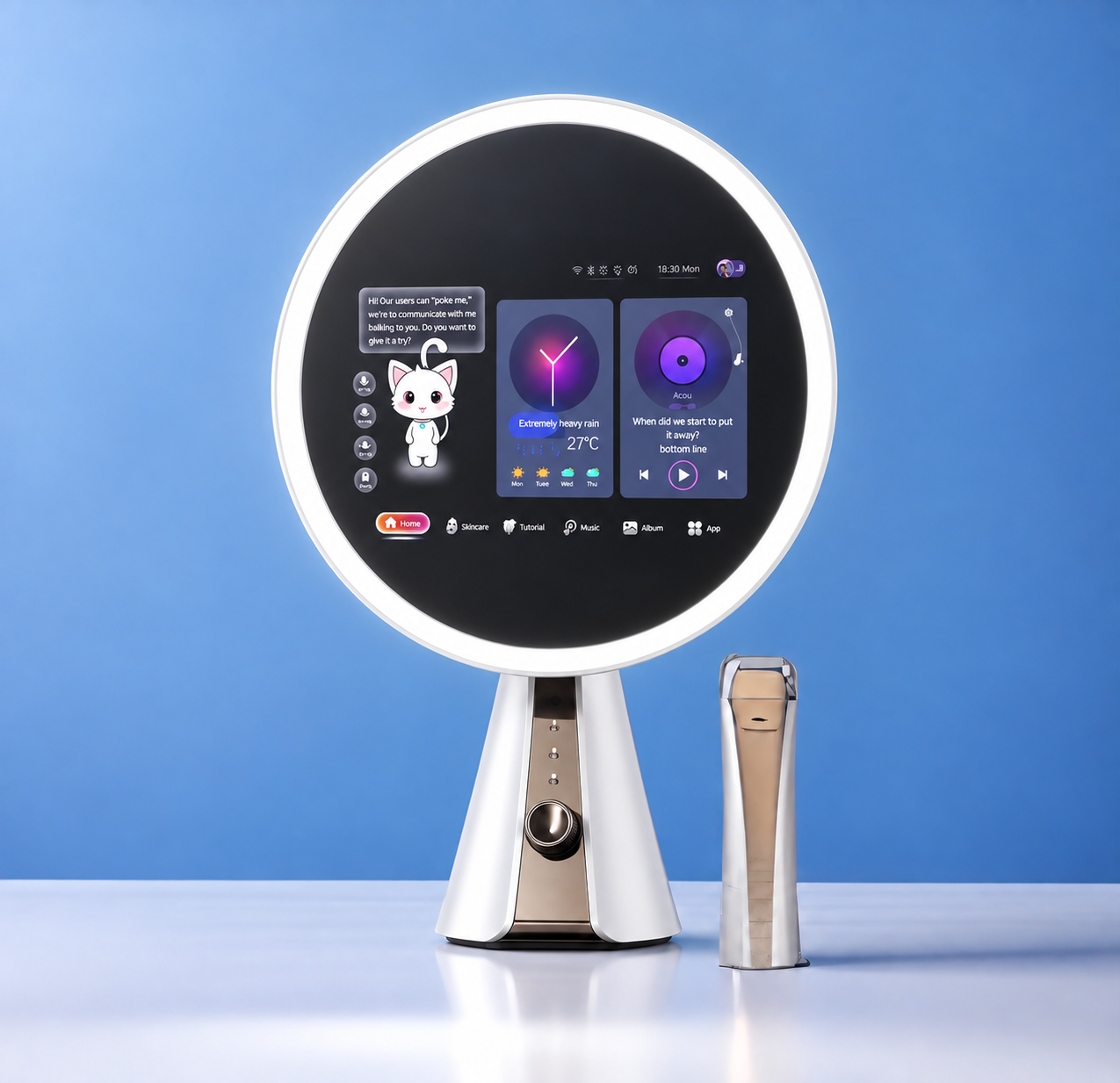 Smart AI Makeup Mirror